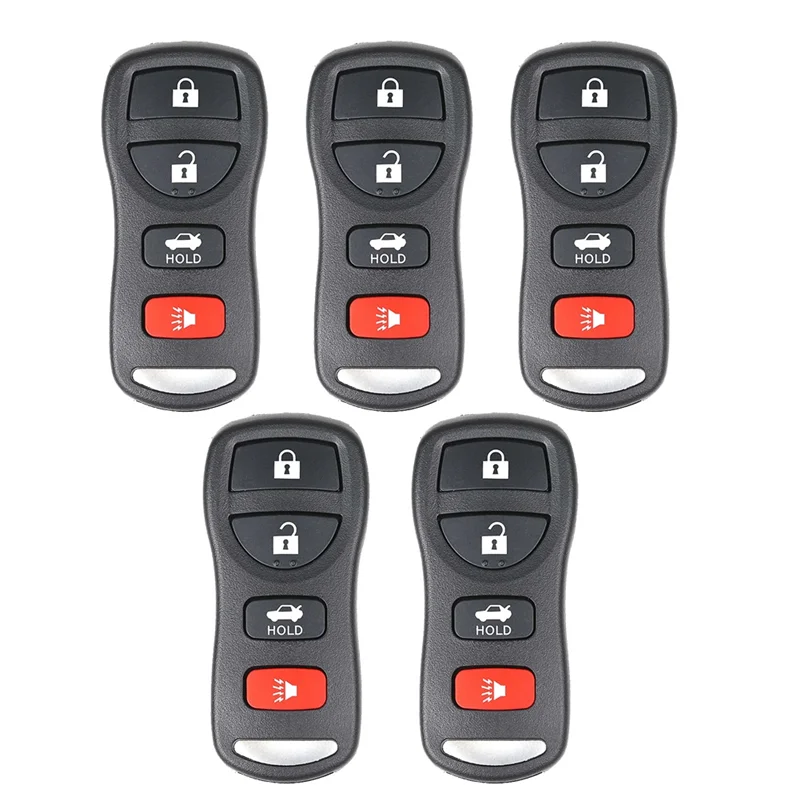 

Xhorse XKNI00EN Universal Wire Remote Key Fob Flip Separate 4 Button for NISSAN Style for VVDI Key Tool 5Pcs/Lot