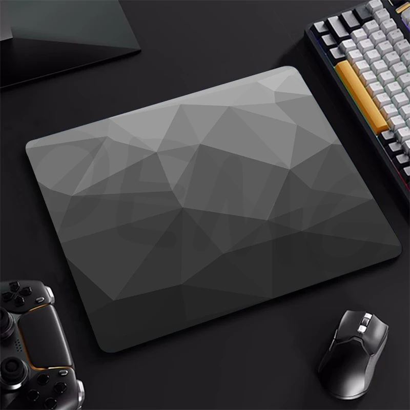 

Gamer Mousepad Geometric Mouse Pad Small Mouse Mat Hexagon Natural Rubber Desk Rug Honeycomb Design Mousepads 20x25cm