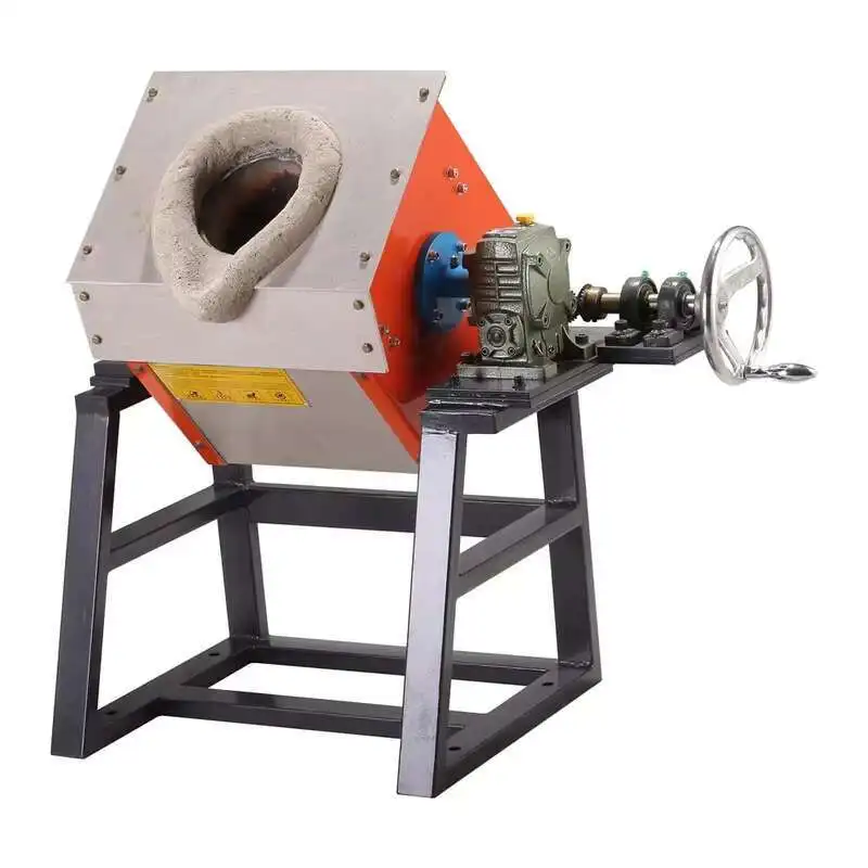 

10Kg 20Kg 50Kg 100Kg 150Kg 200Kg Small Induction Melting Furnace For Copper/Gold/Sier/Aluminum/Steel