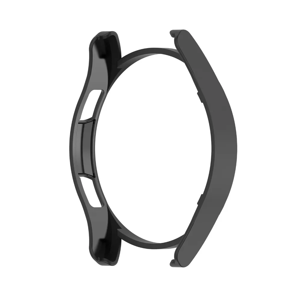 PC Watch เคสป้องกัน Half Pack Hollowed Out Watch Case ป้องกันฤดูใบไม้ร่วงน้ําหนักเบาสําหรับ Samsung Galaxy Watch4/FE 40 มม