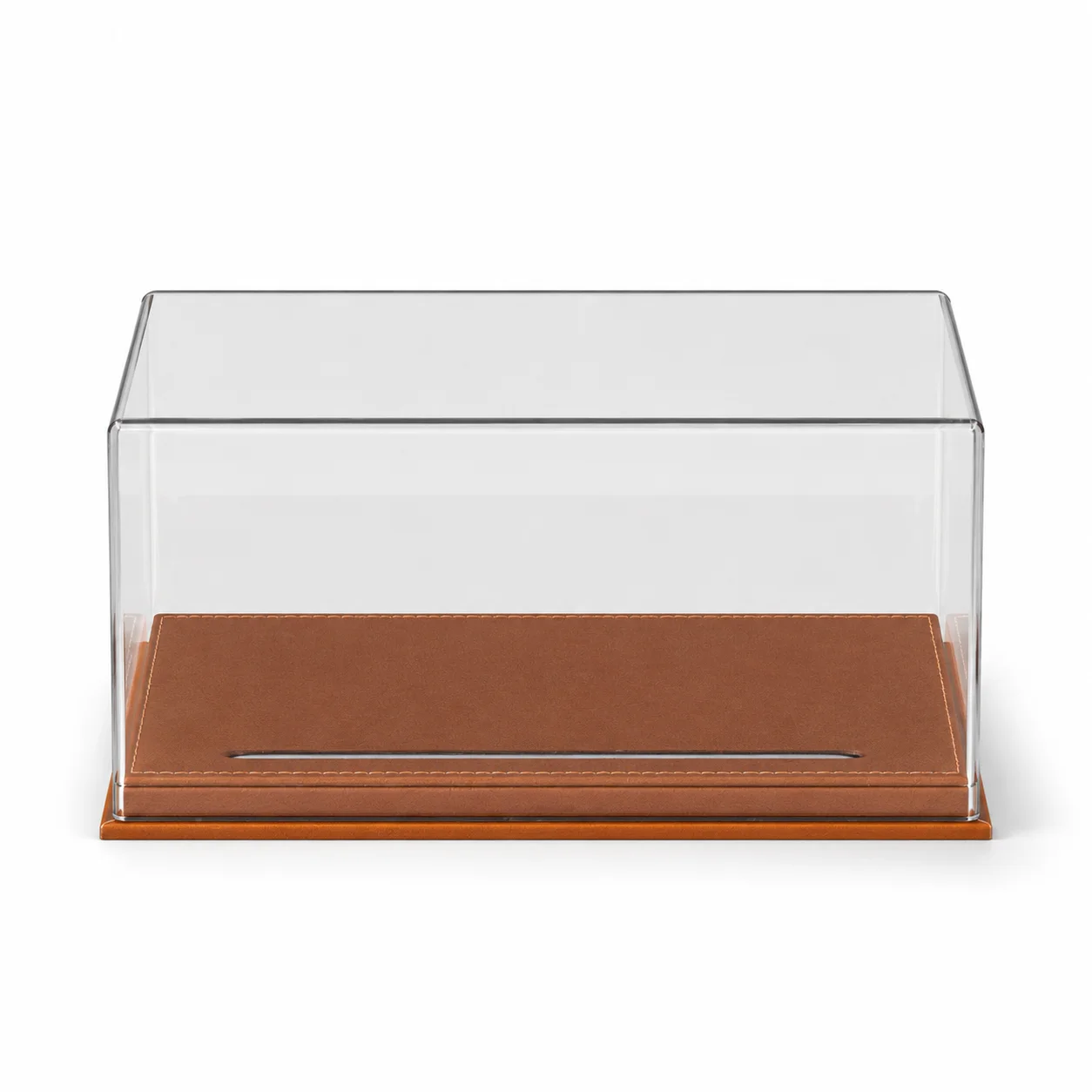 Hobby Vehicle Display Case for 1 24 Diecast Cars with LED Lighting and Artificial Leather Base