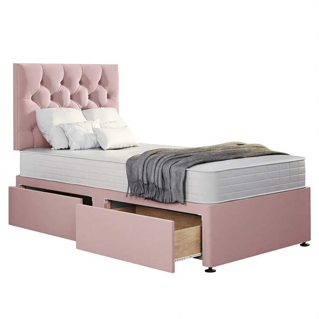 #ComfoRest Luxurious 3FT Single Divan Bed Mattress 24