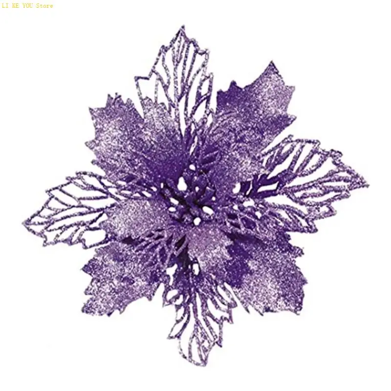W3JE 11 ILTERITÀ NATALE POINSETTA FLOORE DECORATIVI FISI DELLE