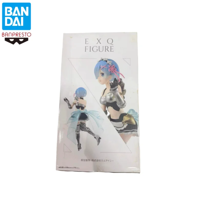 متوفر في المخزون بانداي الأصلي بانبريستو صفر بدء الحياة في عالم آخر ريم رام عمل نموذج لجسم دمية العلامة التجارية الجديدة محاصر المرآب