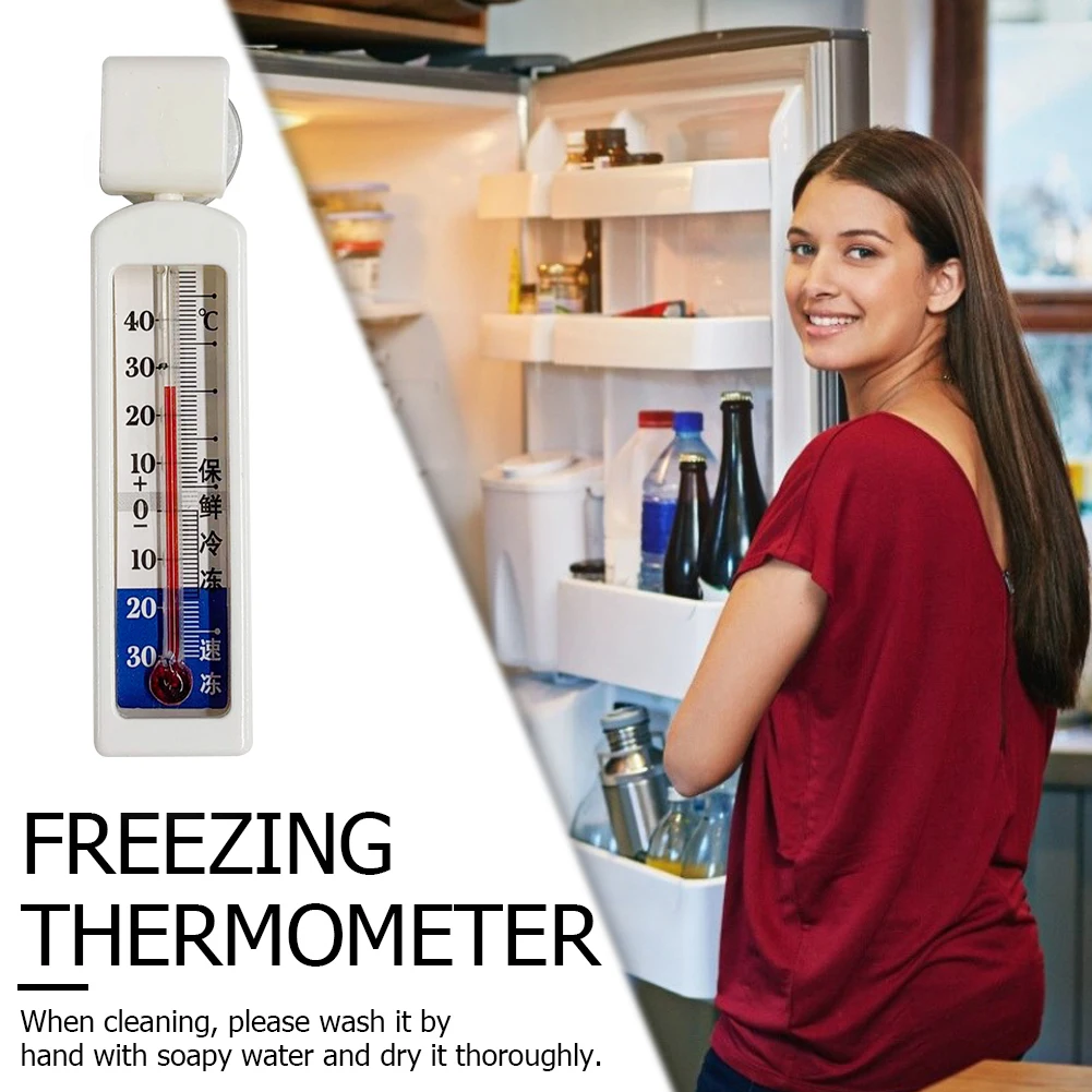 Indoor Refrigerator Household Thermometer Food Preservation Fridge Freezer Meter Temperature Meter Detector Sensor Thermograph