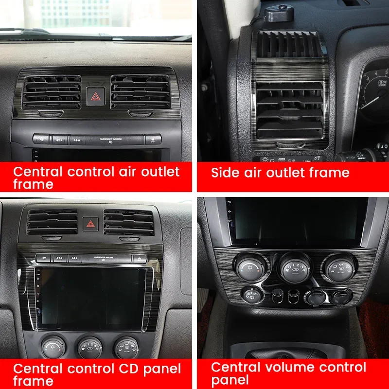 For 05-09 Hummer H3 central control air outlet frame/CD panel frame decorative frame/central control volume control panel frame