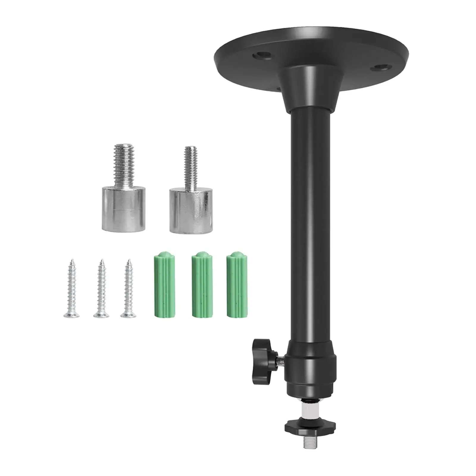 Projector Ceiling Mount Extension Pole up to 5kg Adjustable Tilt 90 Degree Projector Brackets Holder for Wall Projector Ceiling