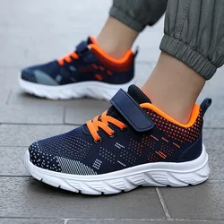 2025 New Children Sports Shoes Mesh Breathable Kids Running Shoes Fashion Boys Tennis Shoes Lightweight Outdoor Girls Sneakers