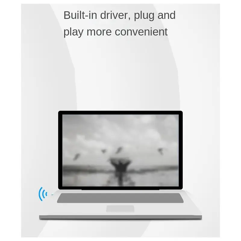 High-quality PC accessories in Stock 150Mbps USB 2.4G Wifi Receiver Plug and Play Drive Free Wifi Adapter