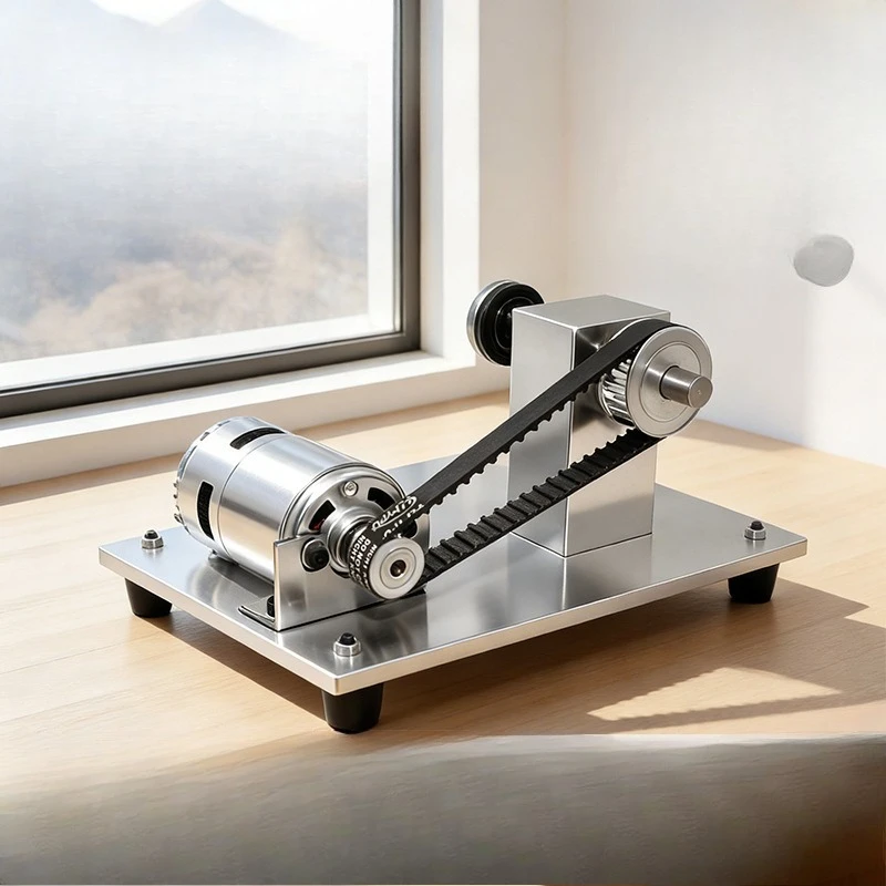 Lifting table saw DIY spindle unpowered cutting grinding rotating metal assembly