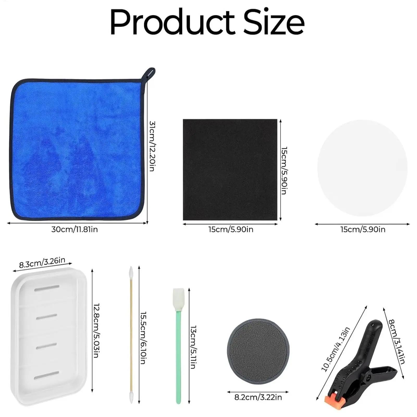 Card Flattening Kit Restoration Tool With Fixing Clamps & EVA Shaping Foam For Bending Creases Removal, Collectors Professionals