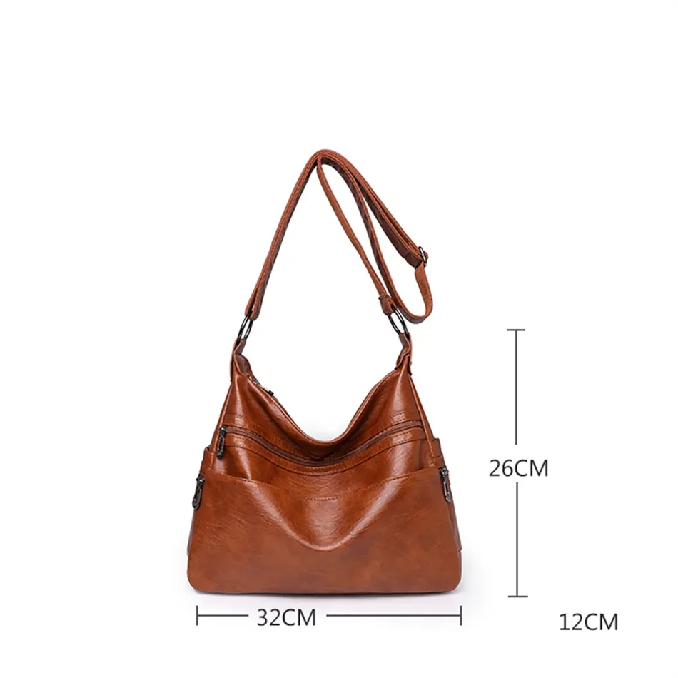 2023 Trend Shoulder Handbag Purses High Quality Big Shoulder Crossbody Bags Luxury Designer Messenger Sac Casual Tote Bags Sac