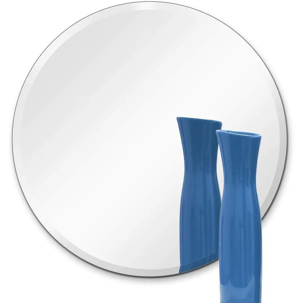 

30-inch Circular Wall Mirror for Home, Ideal for Bathroom, Bedroom, Entryway, and Wedding Decor