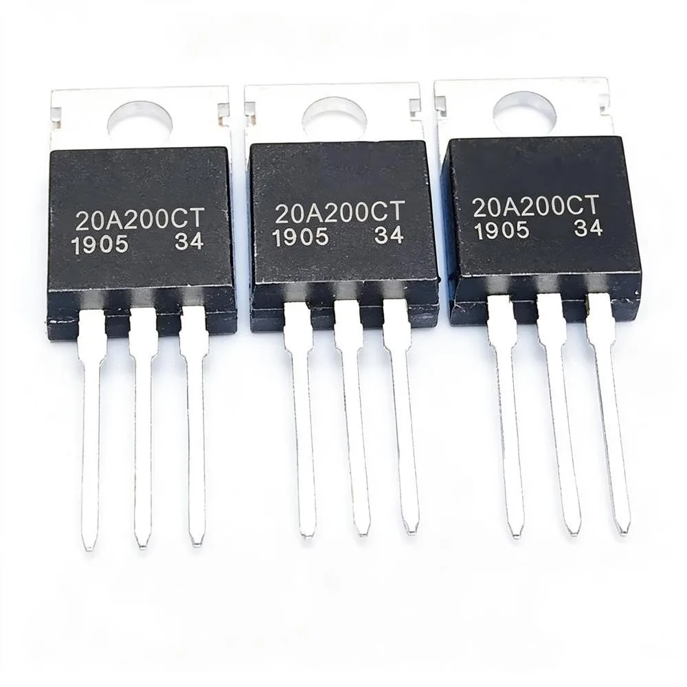 5PCS STTH15R06D 15A 600V SBR20A200CT 200V 20A IRF820A 2.5A 500V NCE3050 50A30V FCP4N60 600V 3.9A MBR20H100CT 20A100V TO-220