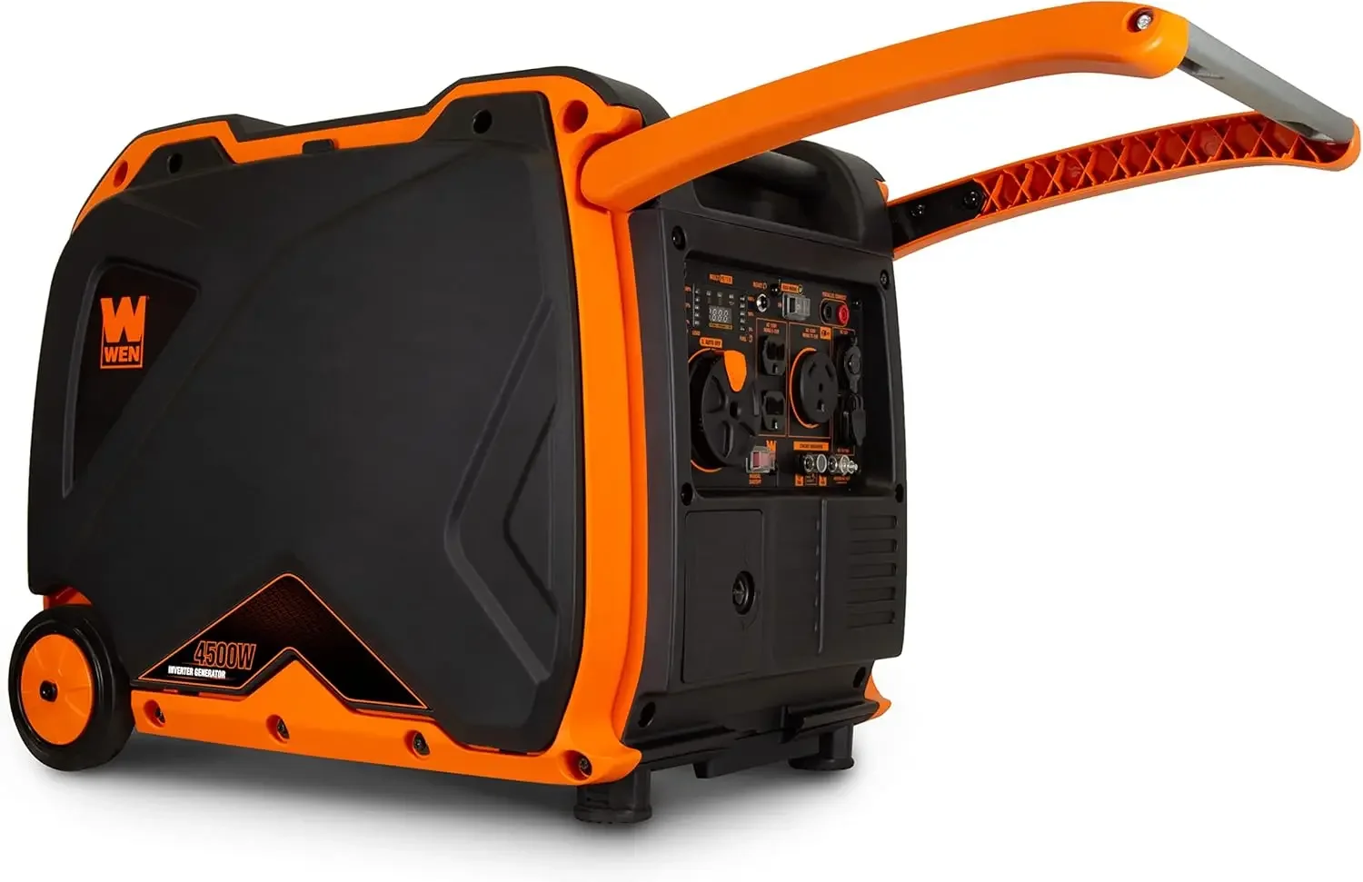 [XMSJ-مخزون محدود، اشتر الآن! ]56455i مولد عاكس محمول فائق الهدوء بقدرة 4500 وات RV مع إيقاف الوقود والكهرباء