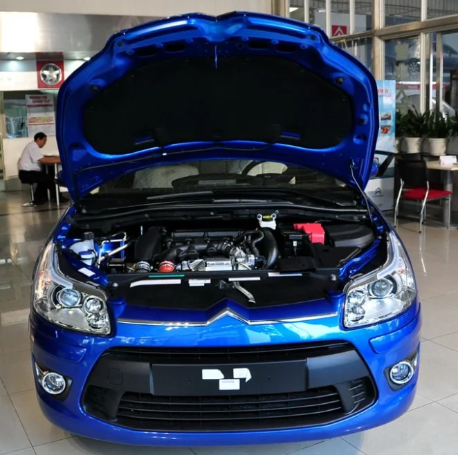 

1PC Hood Damper For 2004 2005-2012 Citroen C4 MK1 Hatchback/Coupe/Sedan Front Bonnet Modify Gas Struts Lift Support Shock Piston