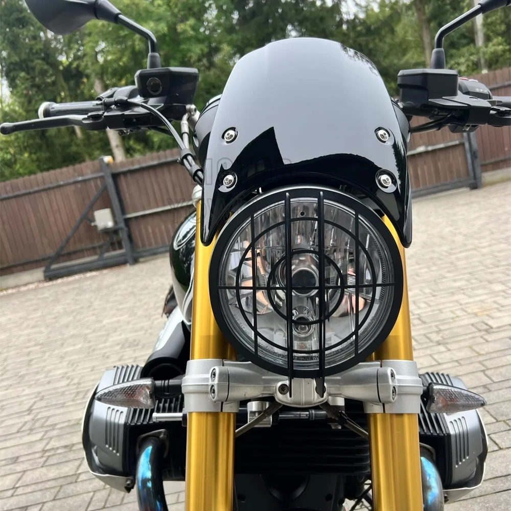 Motorcycle Headlight Protector Cover Protective Guard For BMW R NINE T RNINET R9T R 9 T Racer Pure Urban Scrambler 2014 ~ 2025