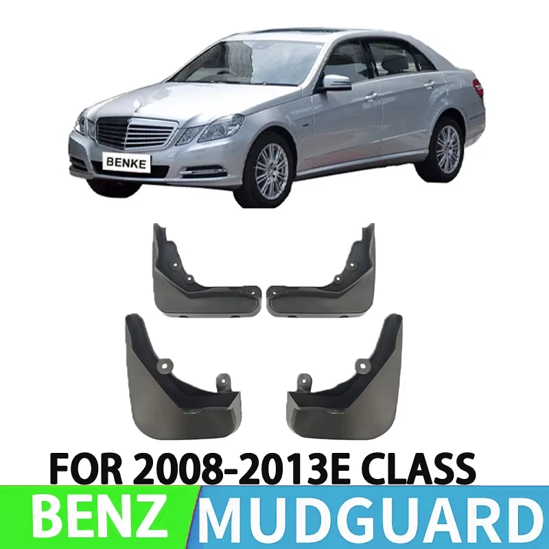 Suitable for 2008-2013 Mercedes-Benz E-Class Regular Version BENZ E CLASS Front and Rear Wheel Special Fender Splash Retroper