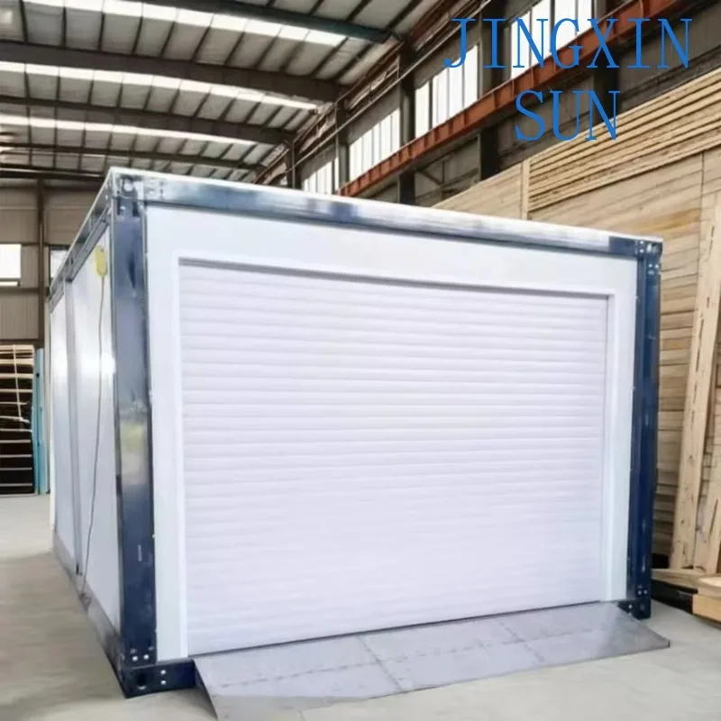 Foldable Mobile Waterproof Outdoor Storage Container Garage Canopy Portable Metal Frame Parking Lot