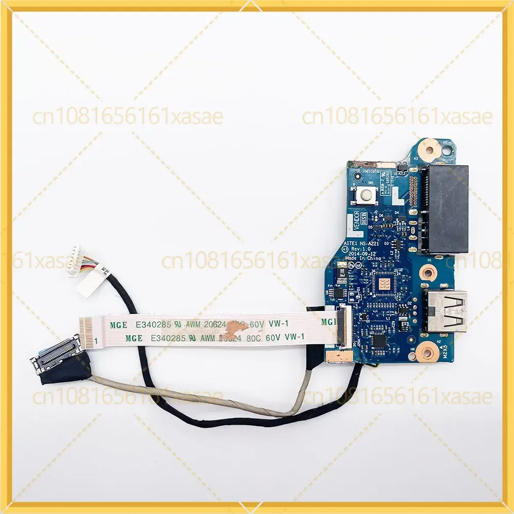 Used For Lenovo ThinkPad E550 E550C E555 E560 E565 DC-IN charge USB Jack Power Button Board switch AITE1 NS-A221 BE560 NS-A561 view 3