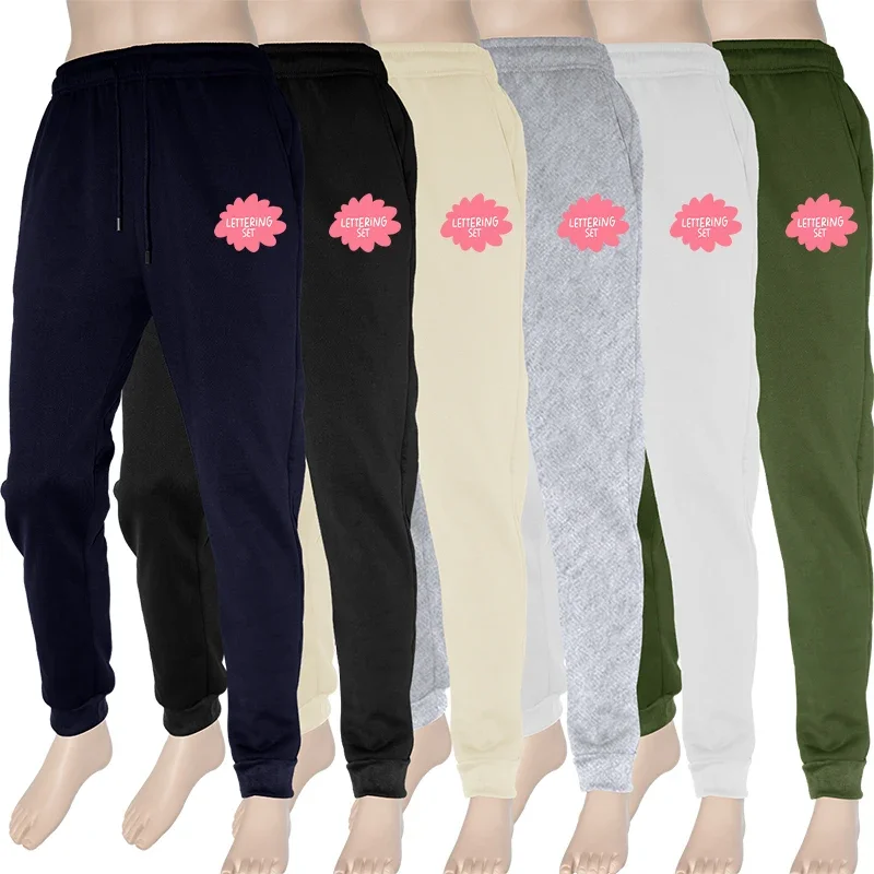 

Men's Tapered Fleece Joggers Sweatpants with Zip Pockets Workout for Gym Running