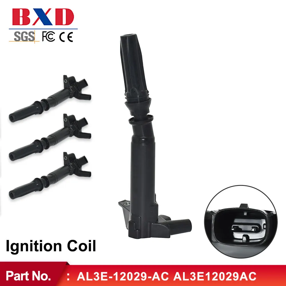 

1/4PCS Ignition Coil AL3E-12029-AC AL3E12029AC For Ford F-150 F-250 F-350 SUPER DUTY E-350 6.2L 6.7L V8 (2010-)