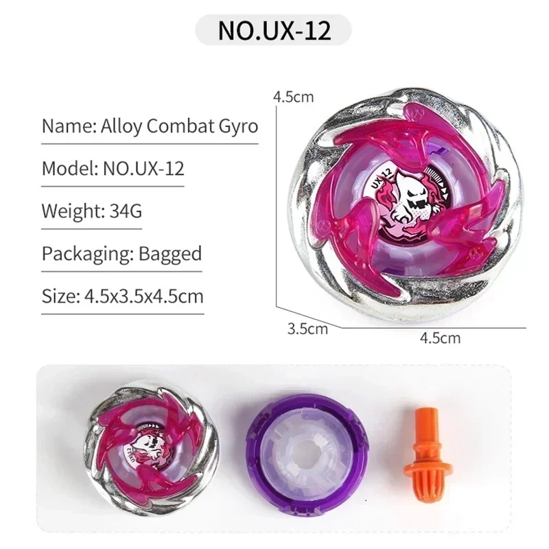 Takara Tomy Beyxs UX Gyro Flame Serie UX-01, UX-08, UX-11, UX-15-01, Geburtstagsgeschenk, Wettbewerbsfähiger Gyro aus Legierung, Kampfspielzeug für Jungen. – Detail 3