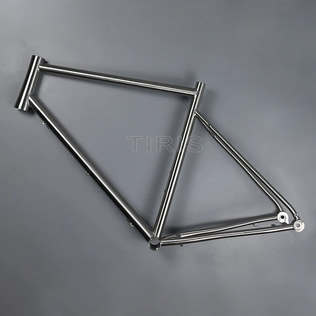 TIRIS CR3 Titanium Gravel Bike Frame Cyclocross Frame Road Endurance Bicycle Framework Race Cycling Frameset 700C 29 Custom AliExpress