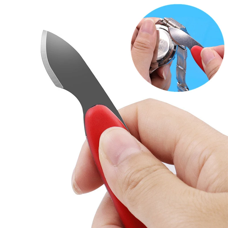 1pc Watch Pry Knife Watch Repair Tool Watch Case Opener Back Cover Remover Watch Battery Replacement Tool Watch Accessories
