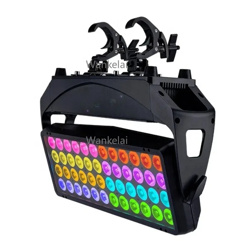 

Hot sales High Brightness LED Stage Wall Washing RGBW 4in1 48*20W DMX IP65 Outdoor Floodlight Cleaning Lighting