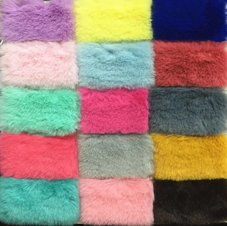 Good quality Rex Rabbit Fur Plush Fabric,pile about 1cm faux fur,Counter display background cloth,160cm*50cm/pcs