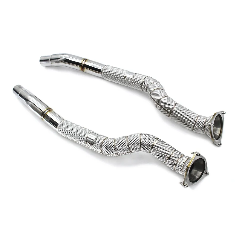 Head Section High flow Pipes Exhaust Pipes branch downpipe Exhaust Pipe with catalyst For Ferrari GTC4 Lusso/Lusso T 6.3