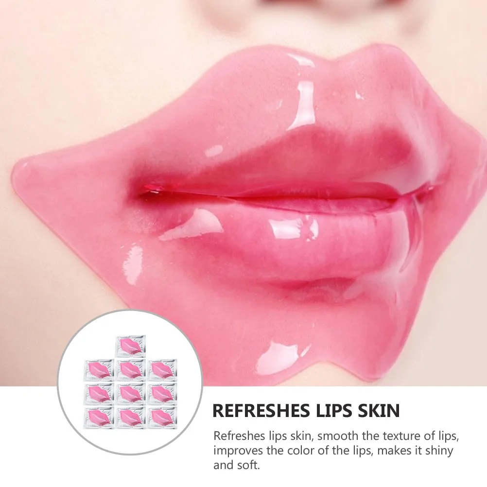 

15Pcs Hydrating Lip Mask Nourishing Collagen Formula for Soft Smooth Lips Lip Skin Revitalization Moisturizing Treatment