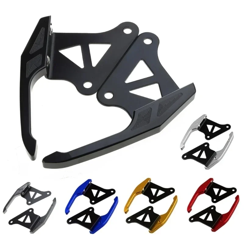 Motorcycle Aluminum-alloy Rear Grab Bars Rear Pillion Passenger Grab Rear Tail Handle Bar Durable Suitable for MSX125/M3/M5