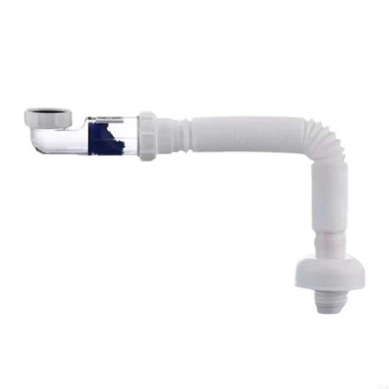 

Kitchen Sink Drain Pipe Flexible Washbasin Anticlogging Sink Drain Hose N2UD