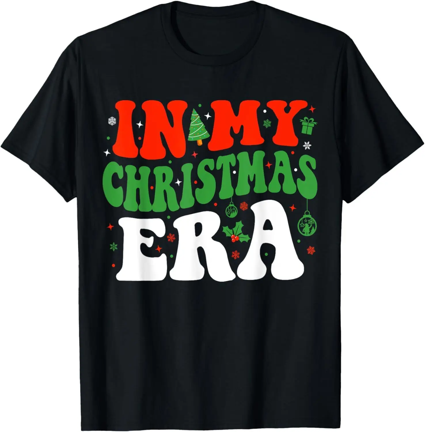 

In My Christmas Era Cute Xmas Holiday Family Christmas T-Shirt