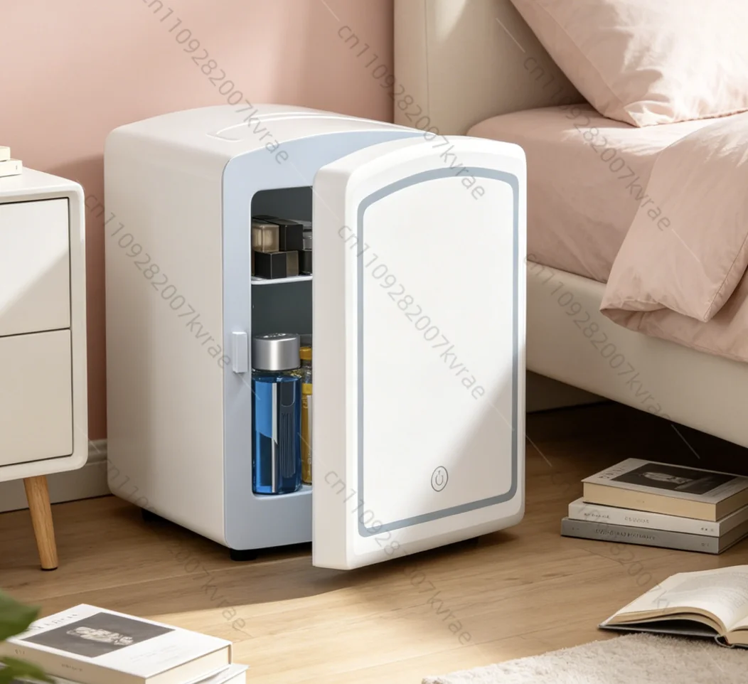 4L Travel Portable AC/DC Skin Care Cosmetics LED Mirror Fridges Can Electric Beverage, Skin Care and Cosmetics