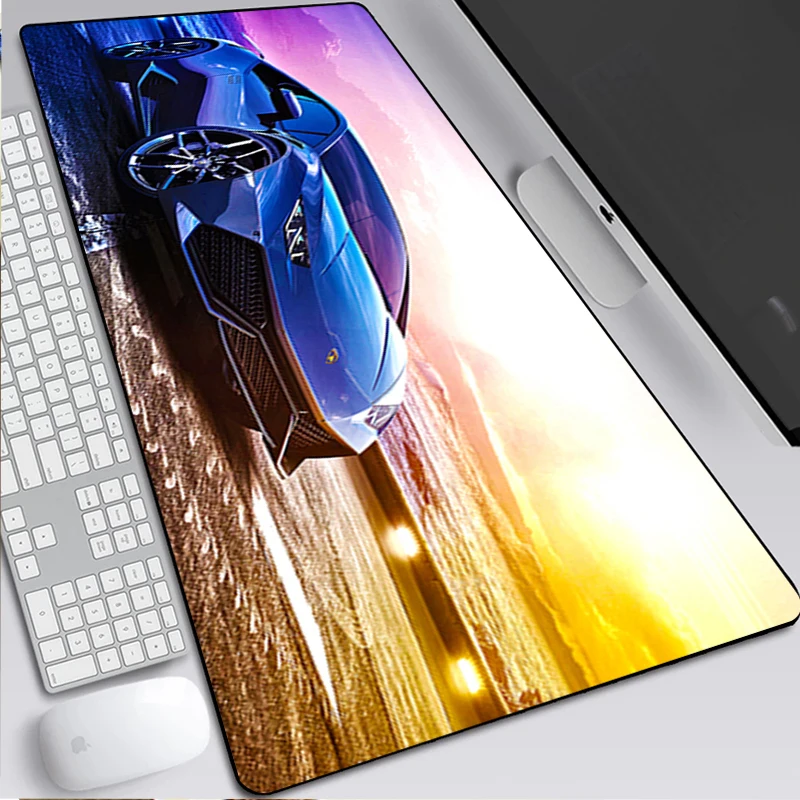 سيارة سباق السيارات الرياضية الإبداعية ماوس الوسادة ألعاب الكمبيوتر منزل جديد كبير مكتب الحصير كمبيوتر محمول المضادة للانزلاق سطح المكتب ماوس الوسادة ماوس حصيرة