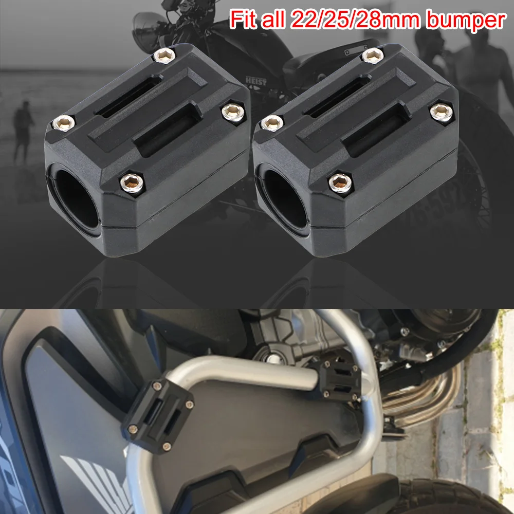 

Fit for 22/25/28mm for Honda Motorcycle Engine Guard Protector Engine Bumper Guard Blocks
