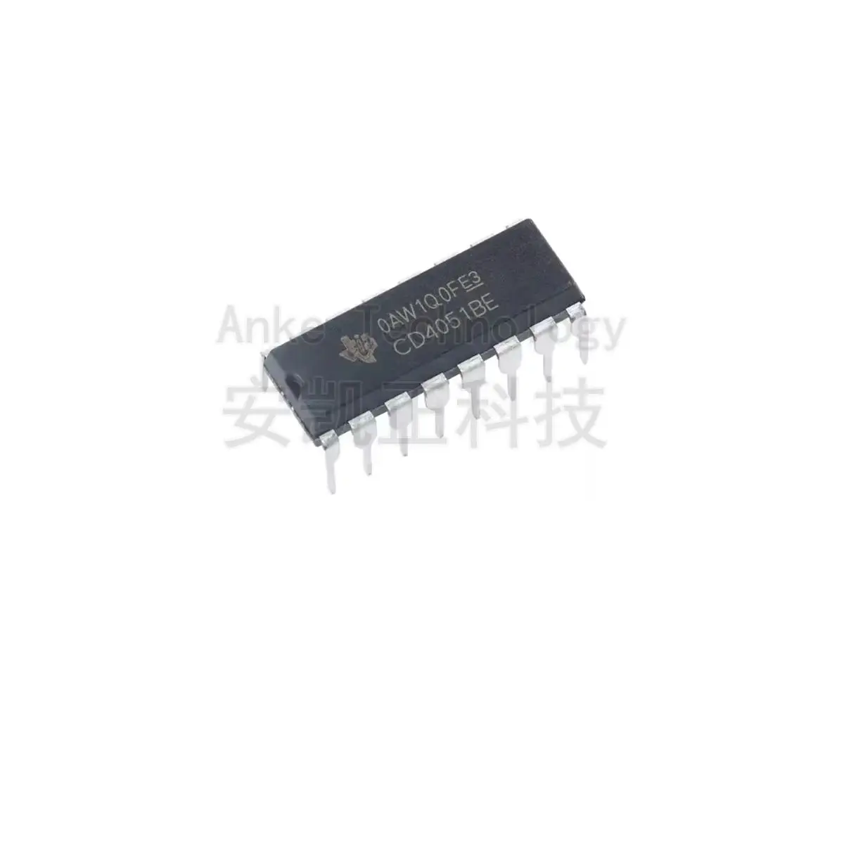 Genuine original product, direct plug-in, CD4051BE DIP-16 chip, CMOS logic device 10pcs