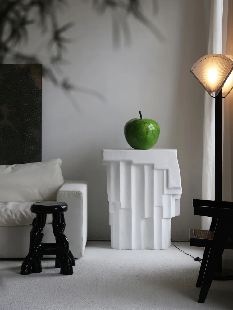 

Французский средневековый небольшой входной скульптурный стол, основание магазина одежды, добро пожаловать, письменный стол, художественный орнамент для пола, стекловолокно