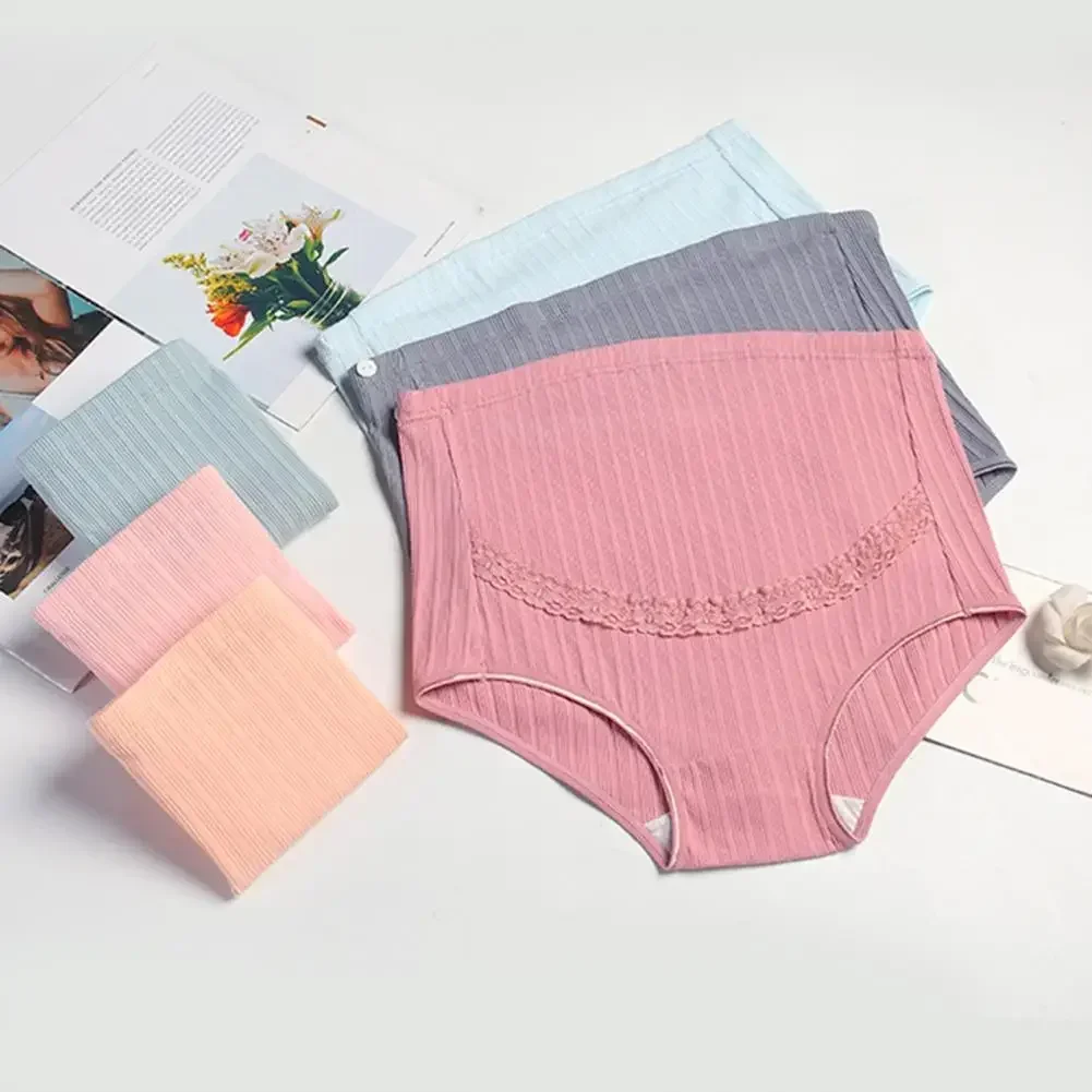 Cotton Maternity Panties High Waist Pregnancy Underwear for Pregnant Women Pregnancy Intimates Clothes for Pregnant Women