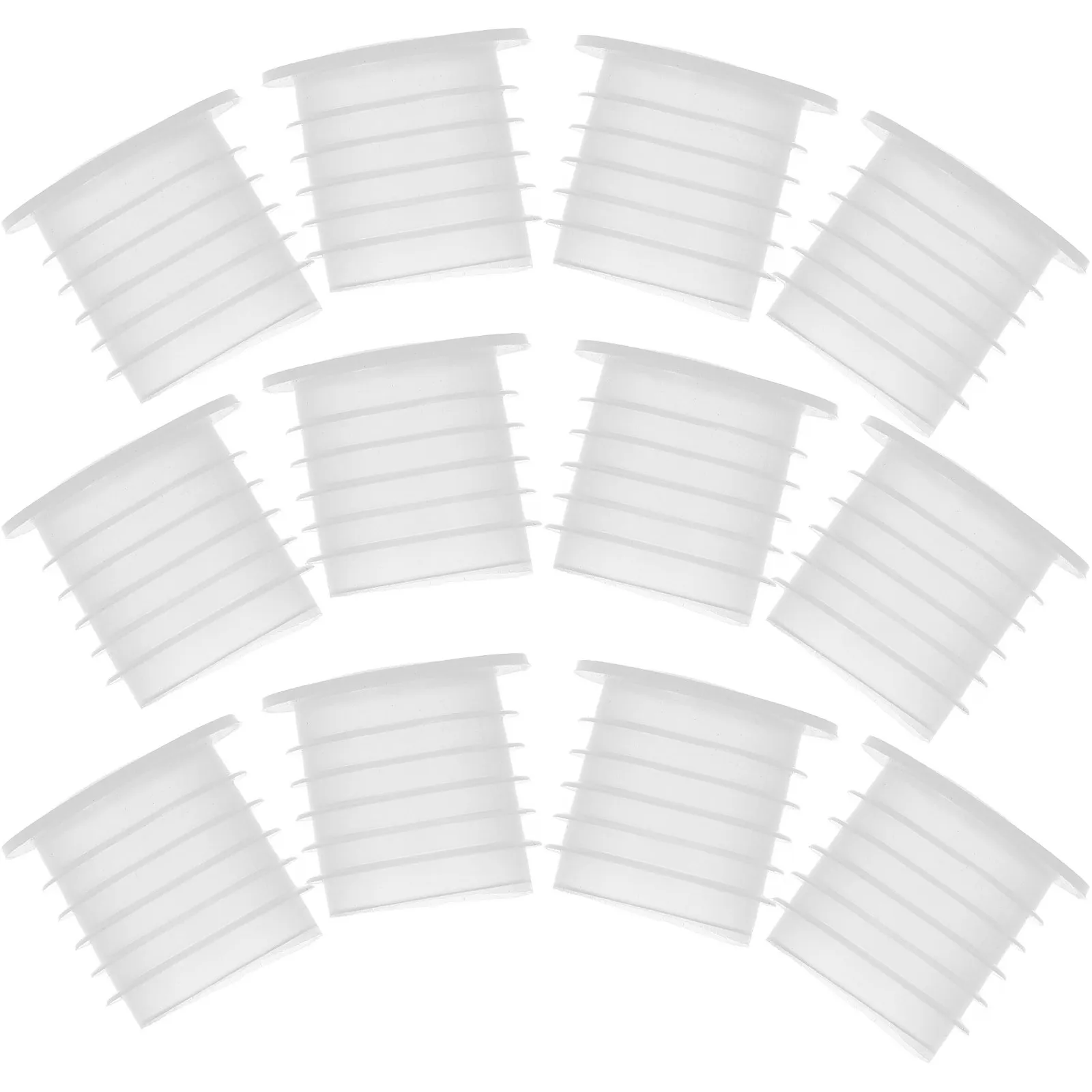 100Pcs Clear Plastic Stoppers for Salt Pepper Shakers Wine Bottles Ink Cups Water Hoses Planters Leakproof Reusable Tight Seal