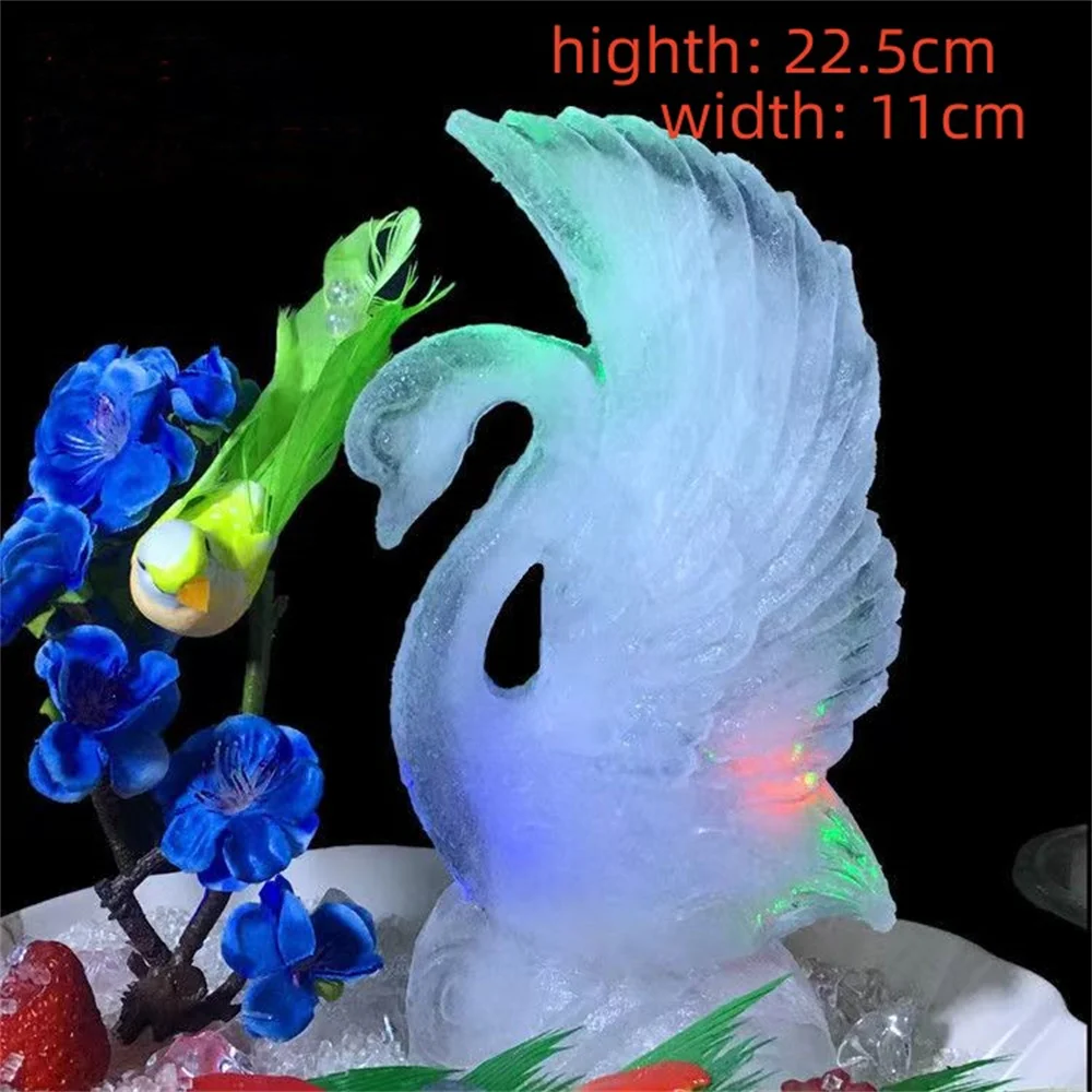 Swan Creative Ice Sculpture Mold, Large Icicle Mold, Decoration Supplies, Home and Garden Decoration, Swan
