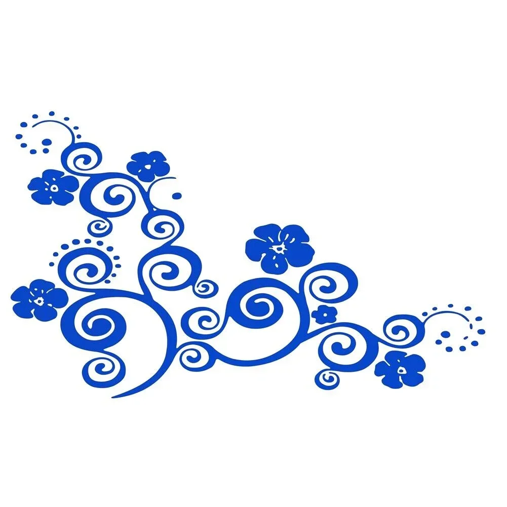 

Exquisite Craftsmanship Floral Graphics Decal Sticker for Car Truck SUV Hood Body Fashionable and Easy to Apply