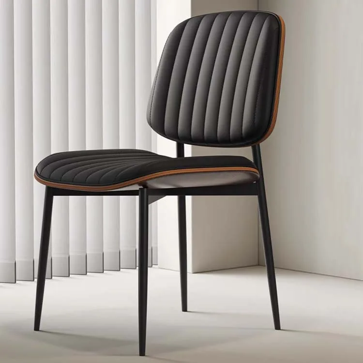 Italian-style home dining chair simple light luxury dining table chair, new Nordic restaurant back chair