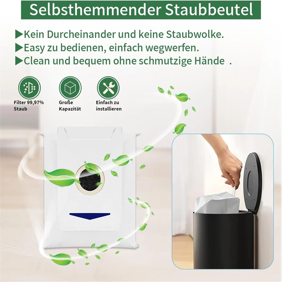 HOT Wipes and Dust Bag for Ecovacs Deebot DEEBOT T30 Omni / T30 PRO Omni Robot Vacuum Cleaner Replacement Parts