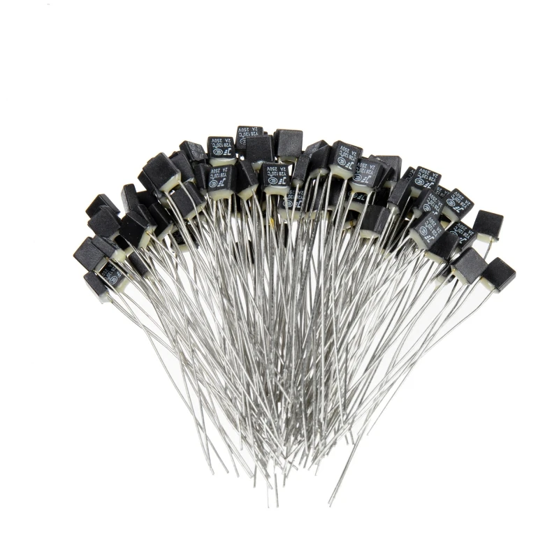 Black Square Fan Motor 2A 250V Thermal fuse LED Fuse 92 95 105 110 115 120 125 130 135 140 145 150 degree Temperature Switches