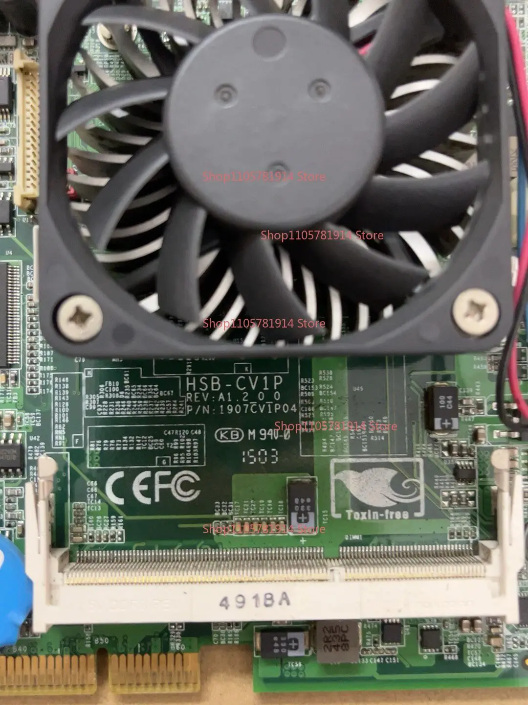 For Research and Development HSB CV1P REV: A1.2 Semi-long Industrial Control Main Board with Original CPU Memory