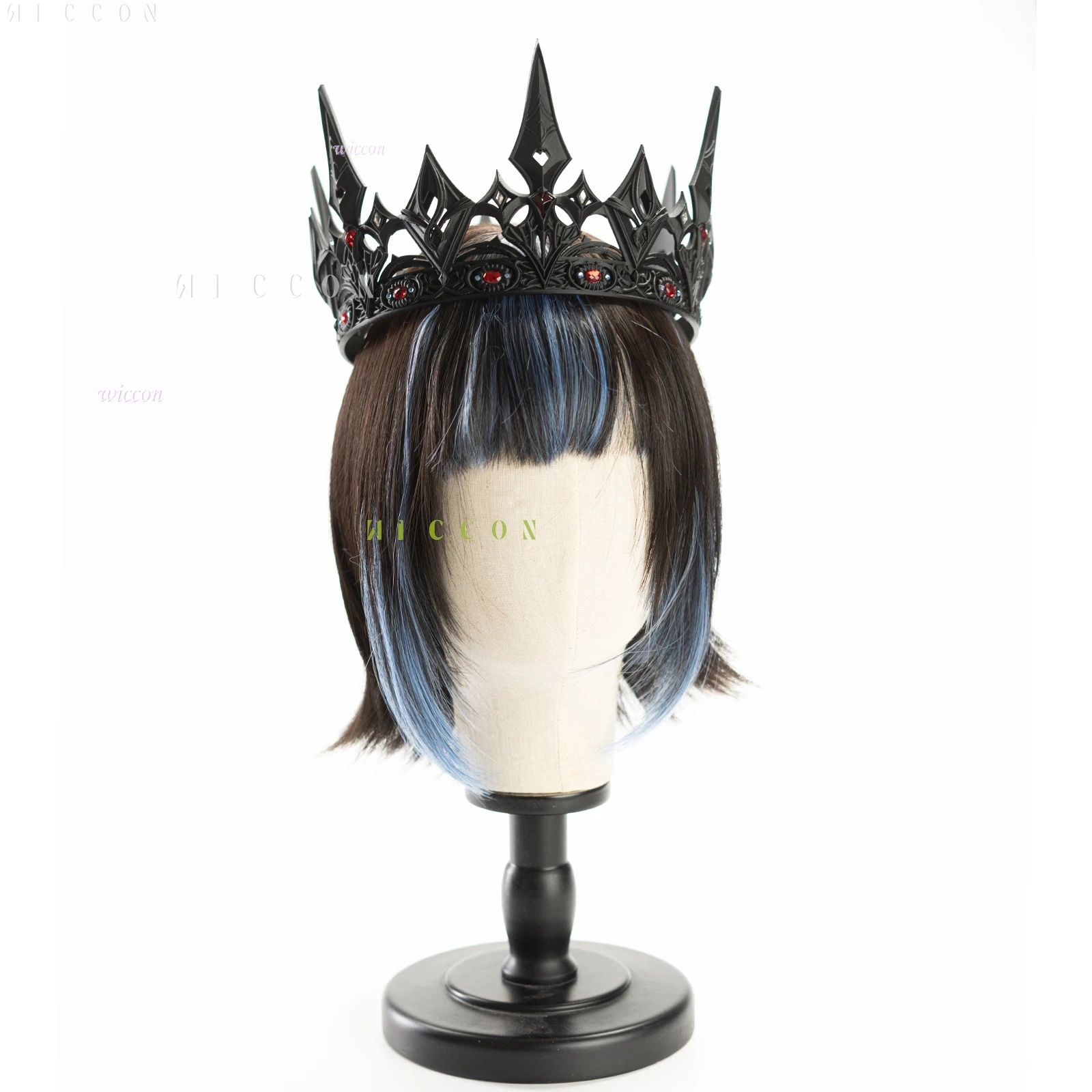 هالوين الحب والمساحة العميقة Xavier تأثيري ملك الظلام الزي الدعامة تاج Moonfall Lightbringer تاج الديكورات #1